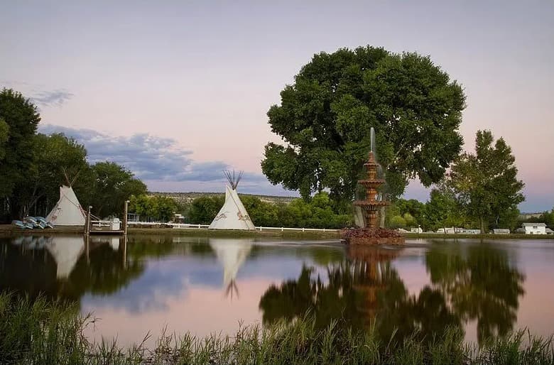 The retreat venue